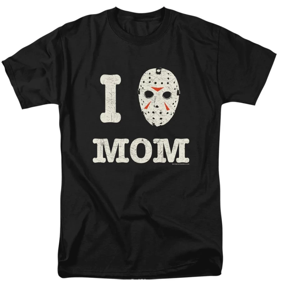 "MeTV Custom Classics Friday The 13th - Momma's Boy Unisex T-Shirt Horror Movie Fan Gift"