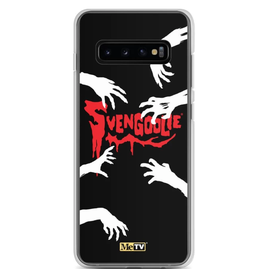 MeTV Custom Products Svengoolie Zombie Hands Samsung Phone Case - Horror Theme Protective Cover