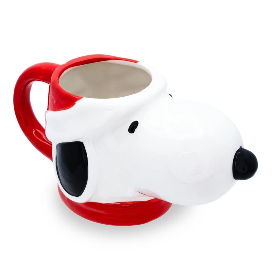 "Toynk Peanuts Snoopy Christmas 3D Ceramic Mug - 20oz Holiday Themed Collectible Cup"
