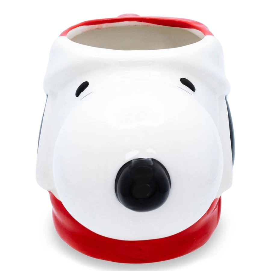 "Toynk Peanuts Snoopy Christmas 3D Ceramic Mug - 20oz Holiday Themed Collectible Cup"