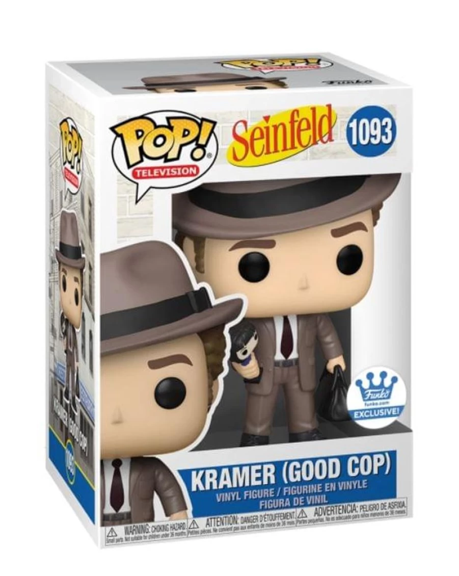 Good Cop Kramer Funko Pop Vinyl Figure - Seinfeld Collectible by Toynk
