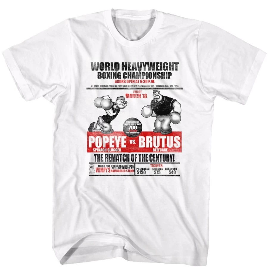 MeTV Custom Brands Popeye Vs. Brutus Classic Cartoon Collectible Figure
