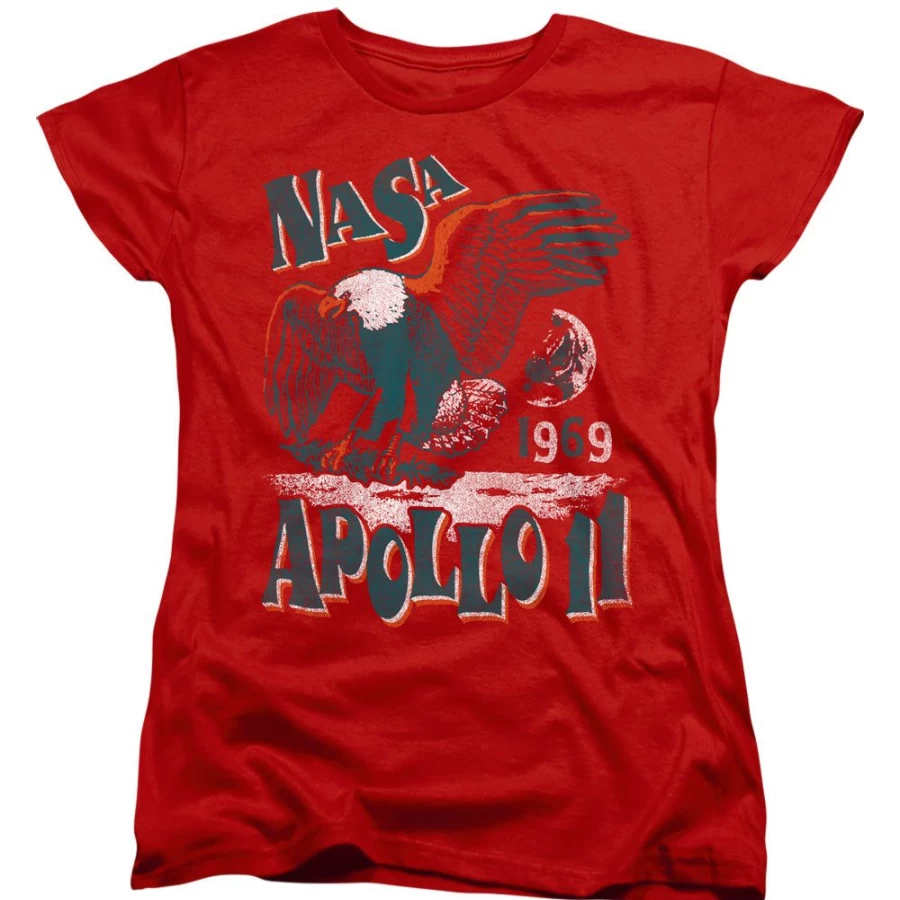 MeTV Custom Classics Unisex NASA Apollo 11 Eagle Vintage Retro Space T-Shirt