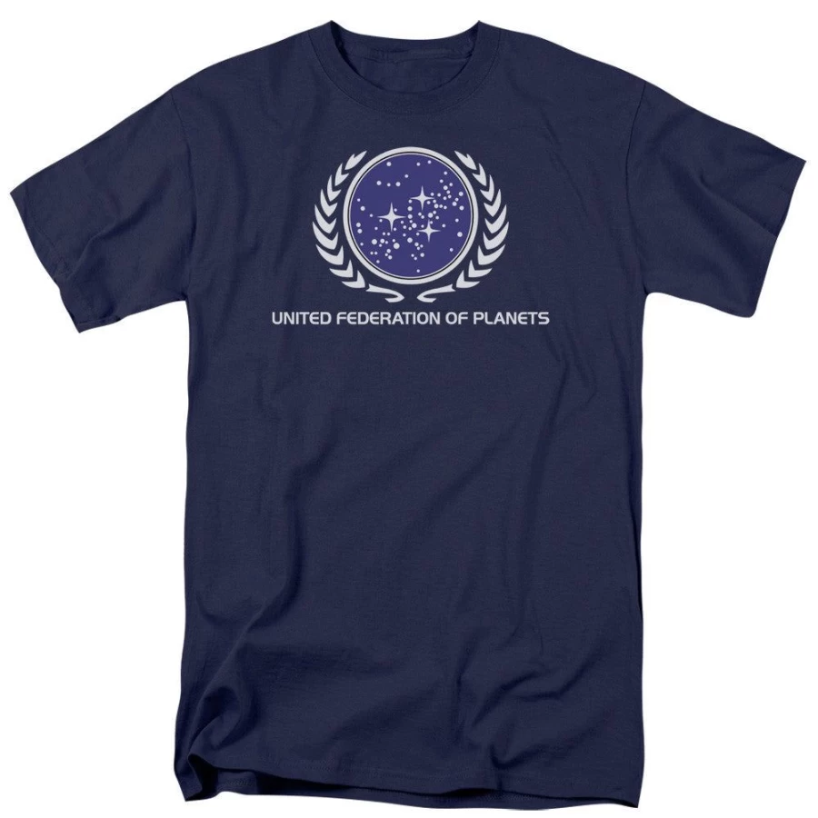 MeTV Custom Classics Star Trek United Federation Of Planets Unisex T-Shirt