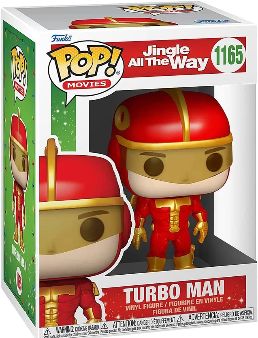 Toynk Turbo Man Jingle All The Way Funko Pop! Vinyl Figure | Christmas Movie Collectible
