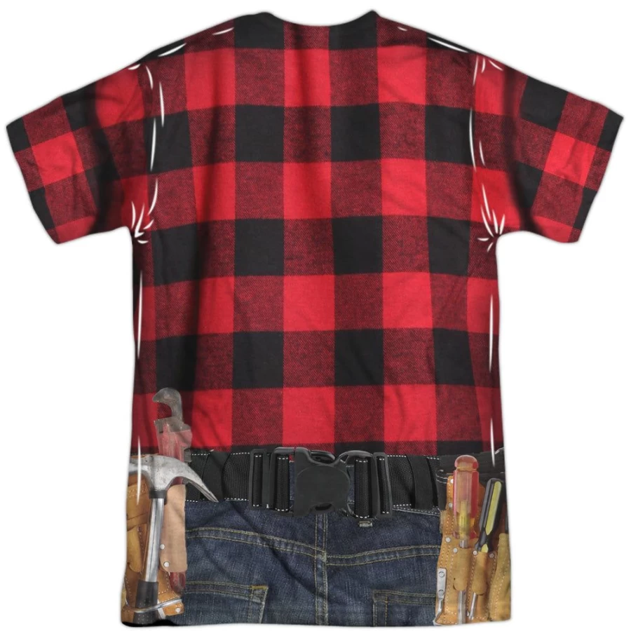 "MeTV Custom Classics Unisex Handyman Costume Set - Front & Back Design"