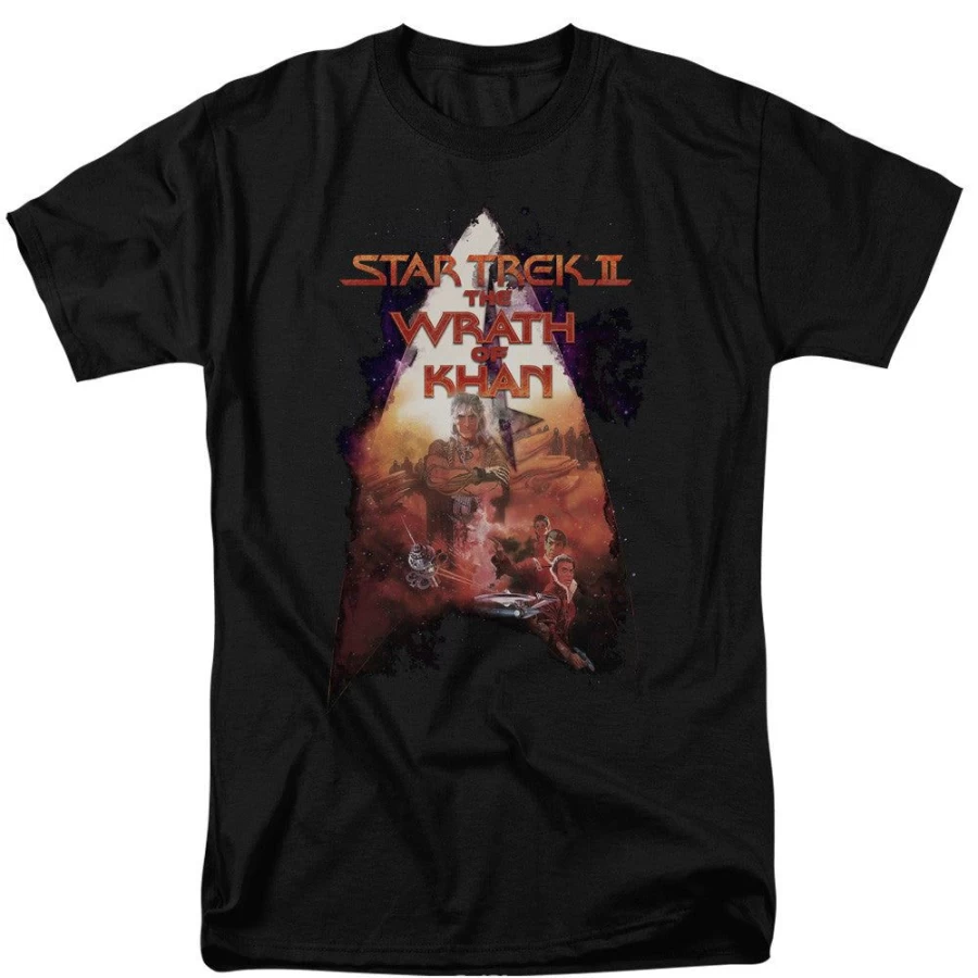 "MeTV Custom Classics Star Trek: The Wrath Of Khan Vintage Movie Poster - Unisex Wall Art"
