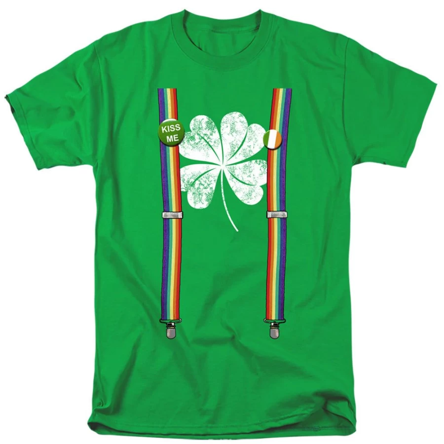MeTV Custom Classics Unisex Lucky Suspenders Graphic T-Shirt for Men & Women