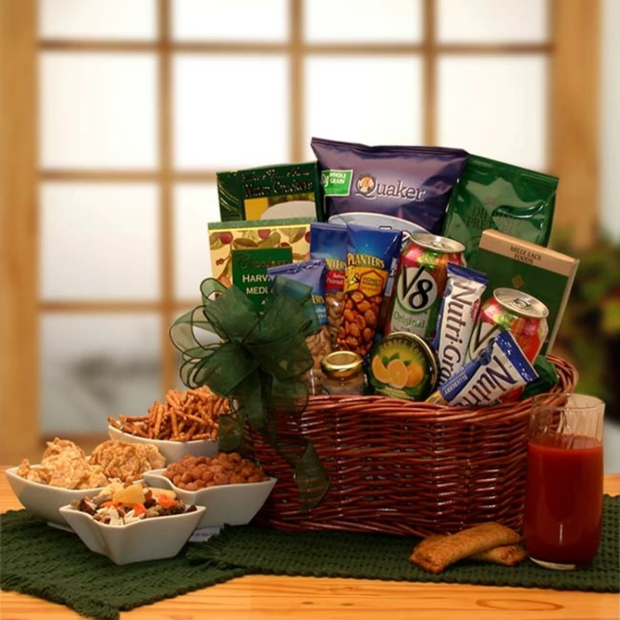"GBDS Premium Heart-Healthy Gourmet Gift Basket - Delicious & Nutritious Food Hamper"