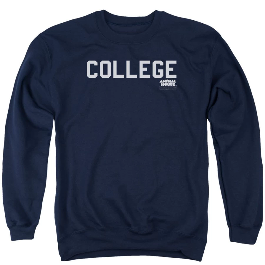 MeTV Custom Classics Unisex Animal House College Sweatshirt - Vintage Inspired Pullover