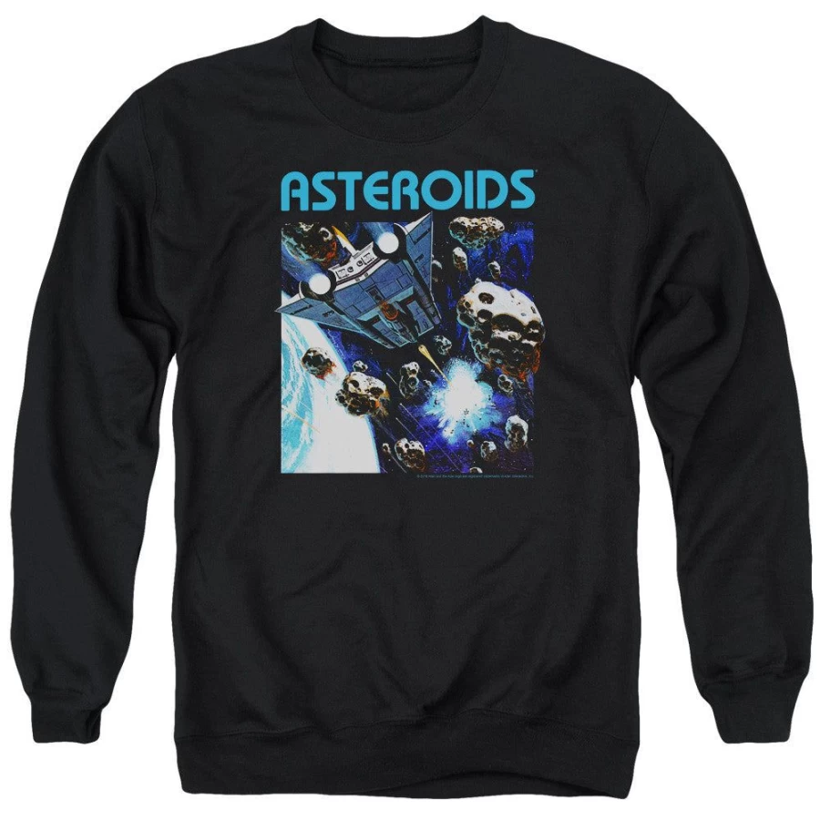 MeTV Custom Classics Unisex Atari Asteroids Retro Gaming T-Shirt