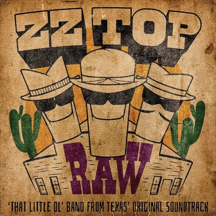 ZZ Top - Raw ('That Little Ol' Band From Texas') Original Soundtrack Vinyl LP - MeTV Entertainment