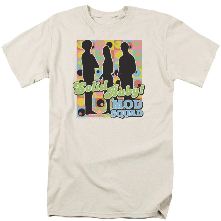 MeTV Custom Classics Mod Squad Unisex Solid Baby Onesie - Retro TV Show Inspired Outfit