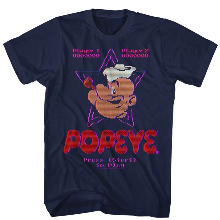 "MeTV Custom Brands Popeye Classic Retro Video Game - Nostalgic Old School Gaming"