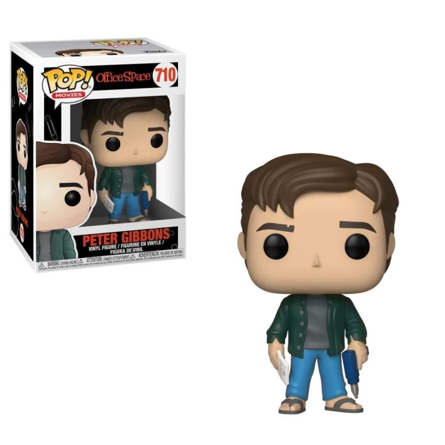 "Peter Gibbons Office Space Pop Vinyl Figure by Toynk - Funko Collectible"