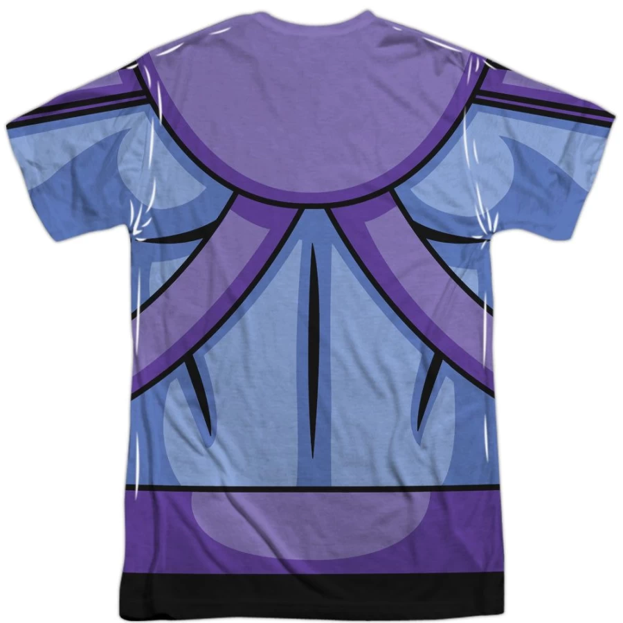 MeTV Custom Classics Unisex Skeletor Costume - Masters of the Universe Front & Back Design