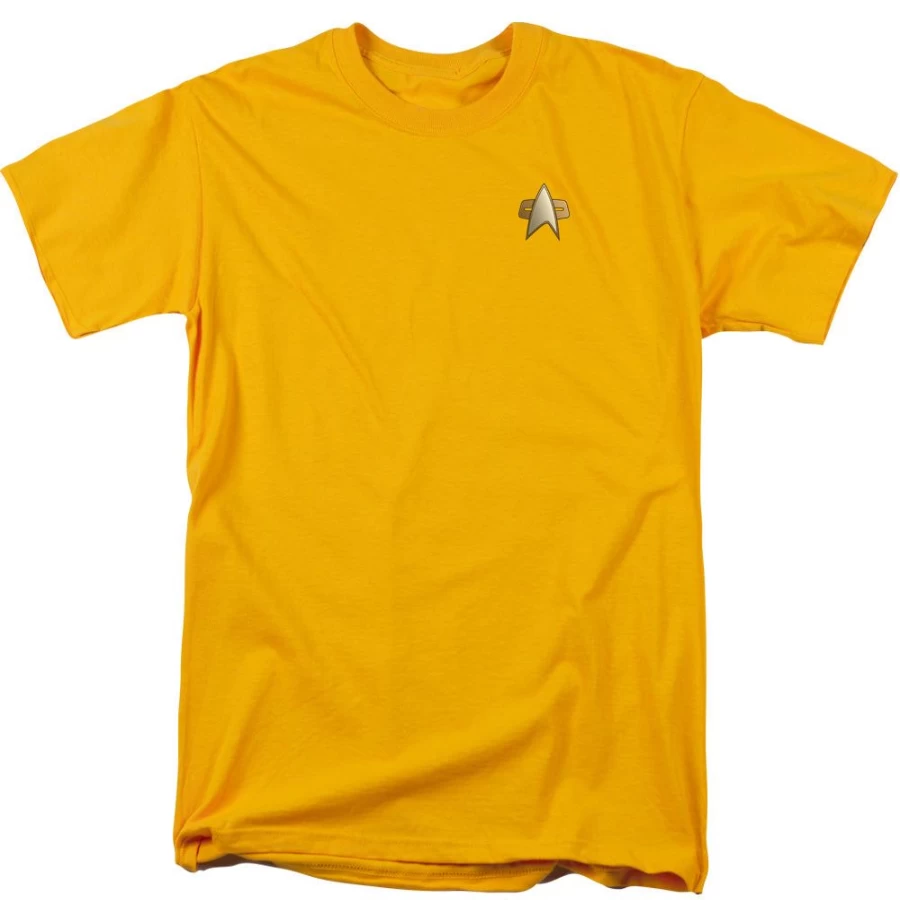 MeTV Custom Classics Star Trek DS9 Engineering Emblem Badge - Unisex Collectible