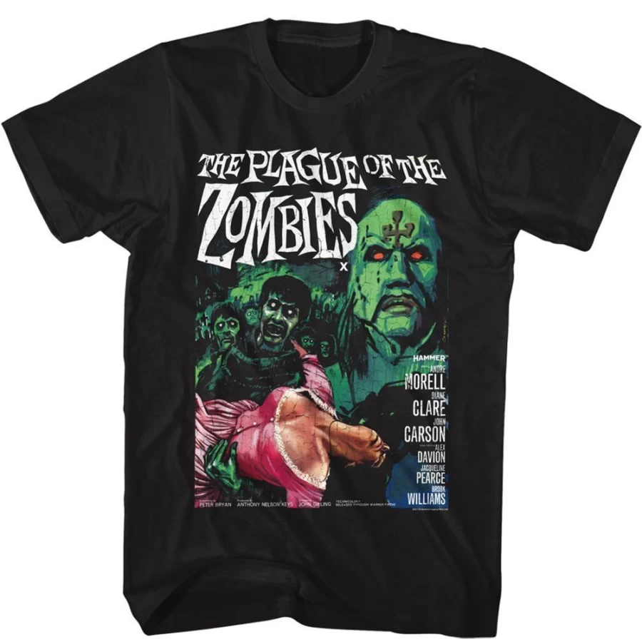 MeTV Custom Brands Hammer Horror Plague of The Zombies Unisex Classic Horror Film Merchandise