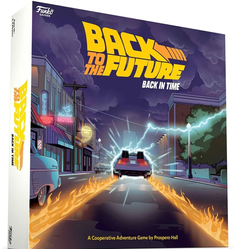 Back To The Future Back In Time Funko Board Game by Toynk | 2-4 Player Family Strategy Game
