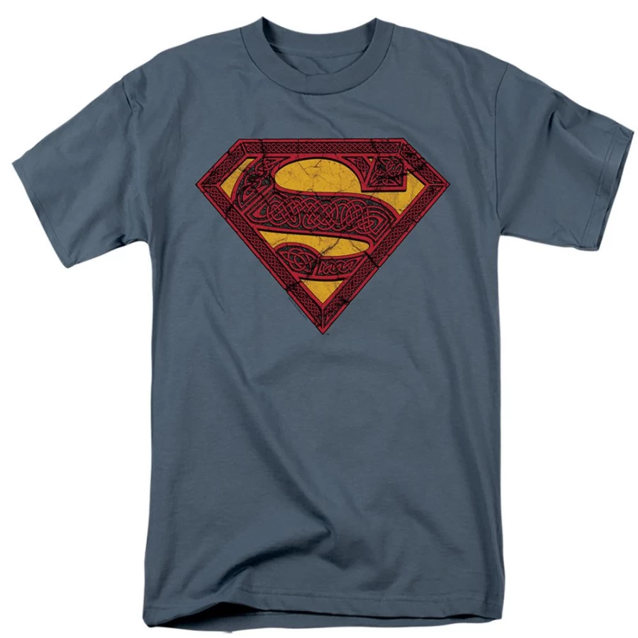 "MeTV Custom Classics Superman Celtic Shield - Unisex Collectible Norse Inspired Heroic Decor"