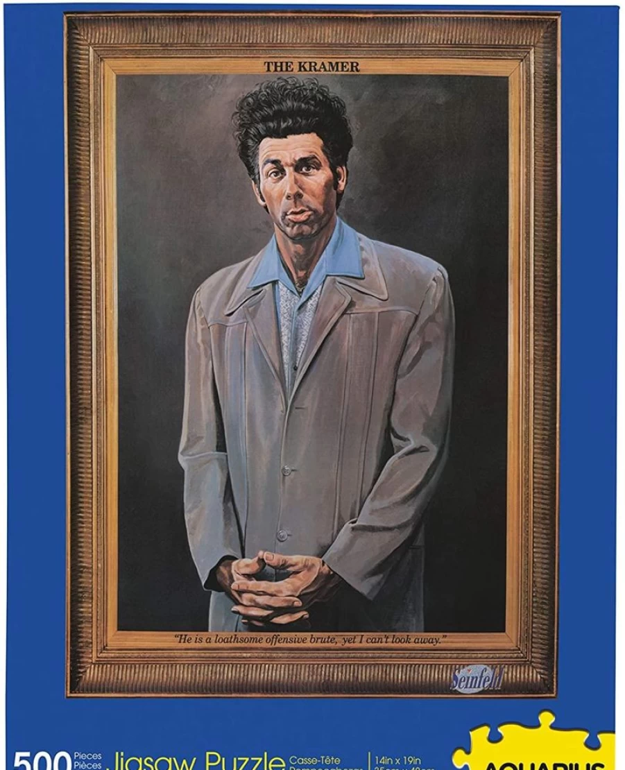 "Toynk Seinfeld Kramer 500-Piece Jigsaw Puzzle – Collectible TV Show Themed Puzzle for Adults & Fans"