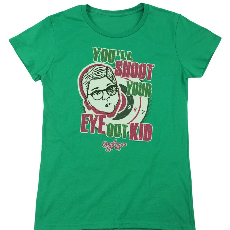 "MeTV Custom Classics Christmas Story Shoot Your Eye Out Unisex Holiday Movie Gift"