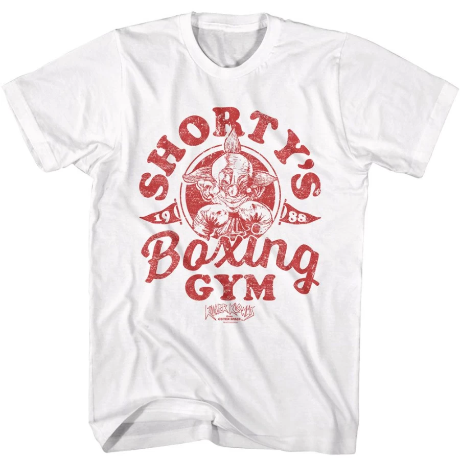 "MeTV Custom Brands Killer Klowns From Outer Space - Unisex Shorty's Boxing Gym T-Shirt"