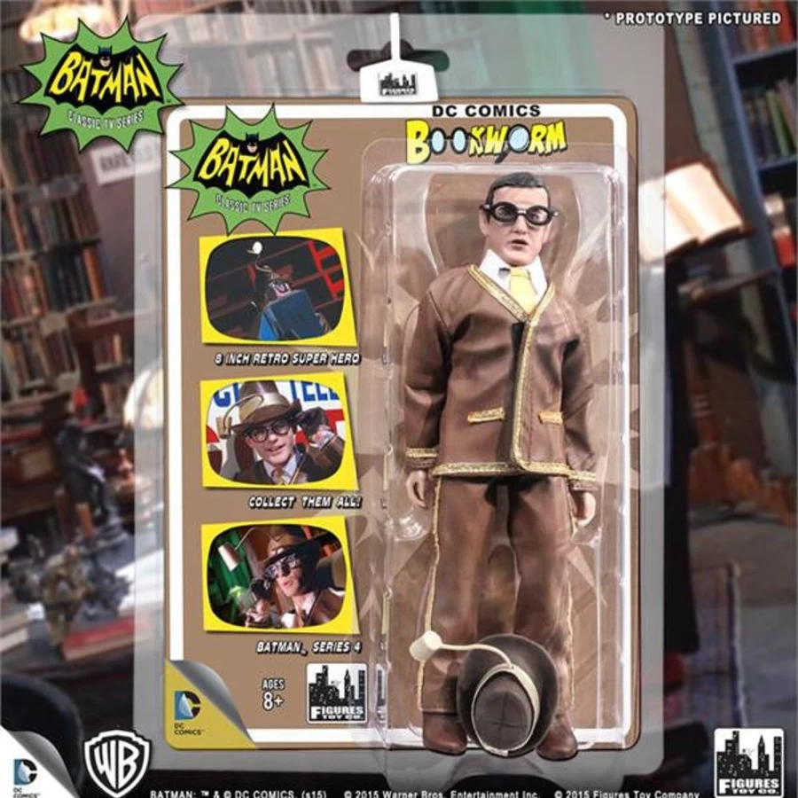 MeTV Figures Batman Classic TV Series Deluxe Action Figure: Bookworm Villain Collectible