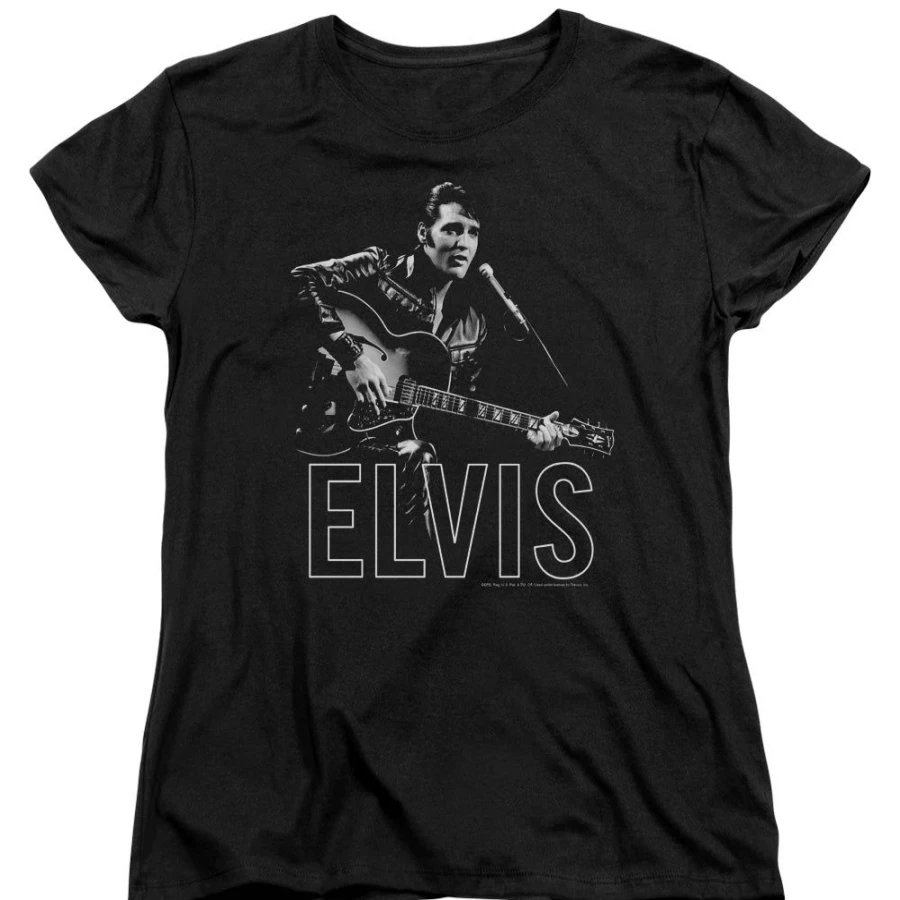 MeTV Custom Classics Elvis Presley with Guitar Collectible Figure