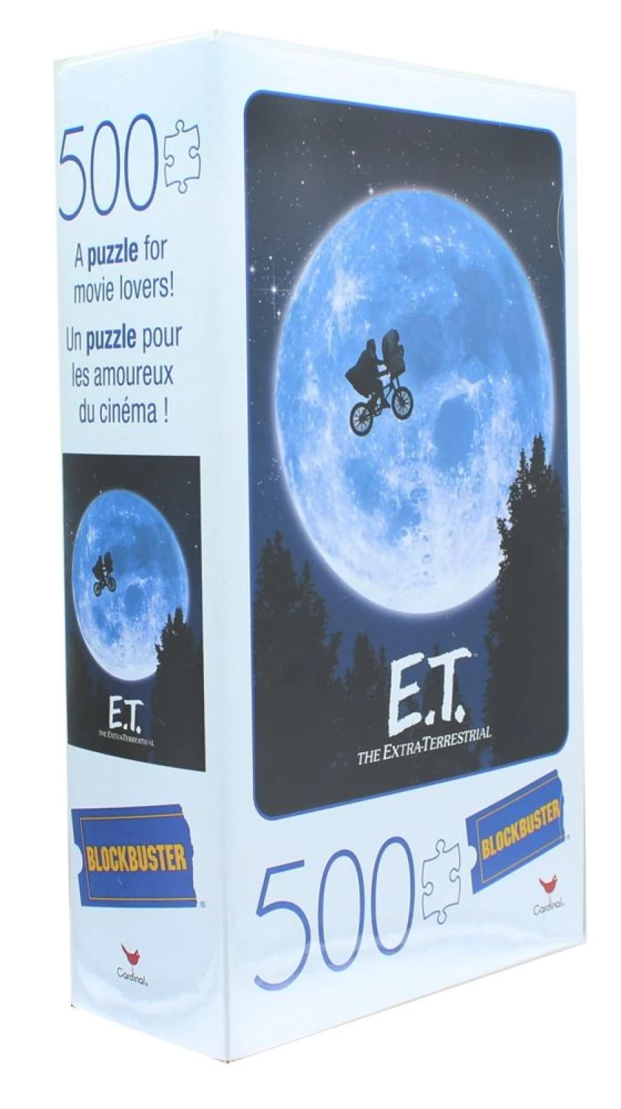 E.T. The Extra Terrestrial 500-Piece Jigsaw Puzzle in VHS Case by Toynk – Collectible Movie-Themed Puzzle for Adults & Kids
