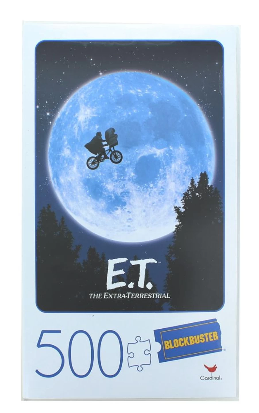 E.T. The Extra Terrestrial 500-Piece Jigsaw Puzzle in VHS Case by Toynk – Collectible Movie-Themed Puzzle for Adults & Kids