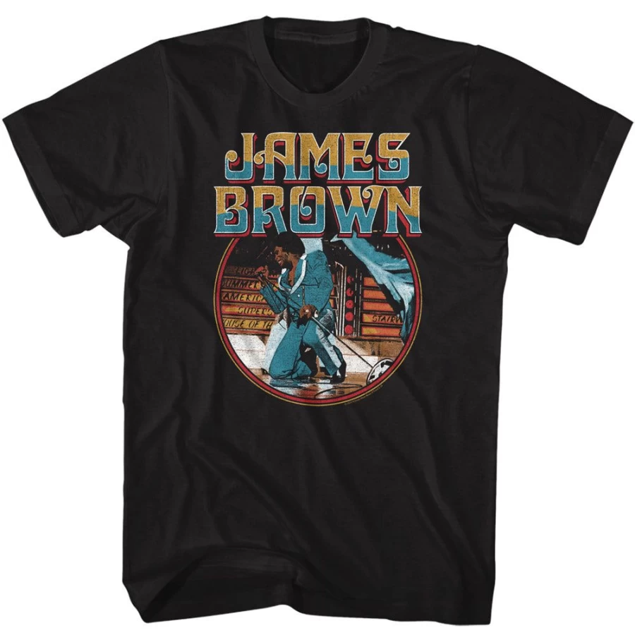 MeTV Custom Brands James Brown - Circle Kneel Vinyl Record Collectible Soul Music Album