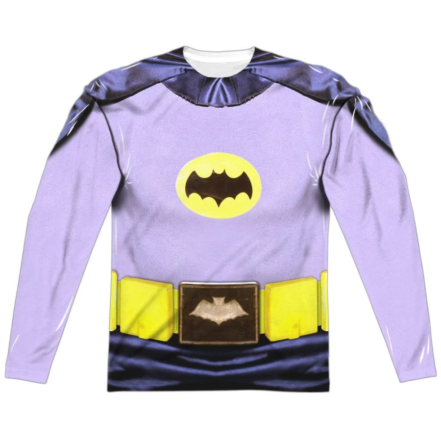 MeTV Custom Classics Unisex Batman Costume - Classic Front & Back Design for Adults & Kids