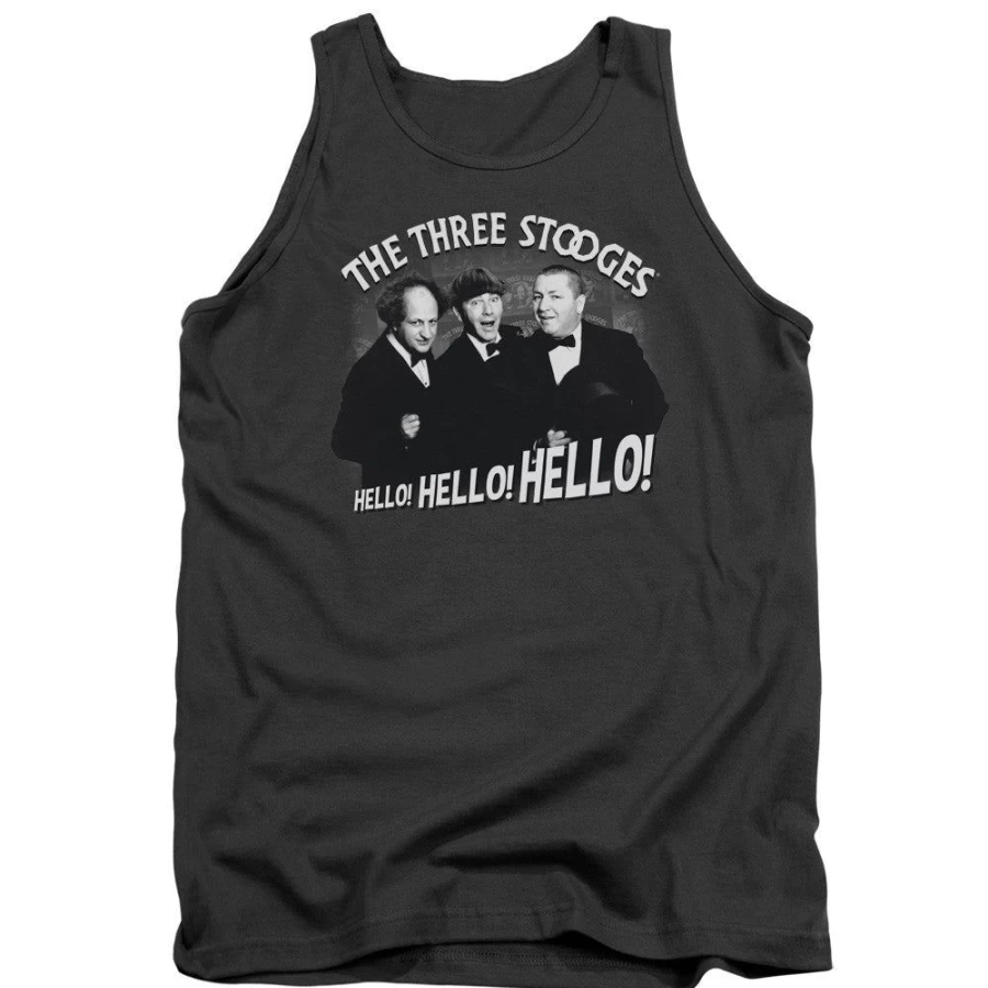 "MeTV Custom Classics Three Stooges - Hello! Unisex Vintage TV Show Collectible"
