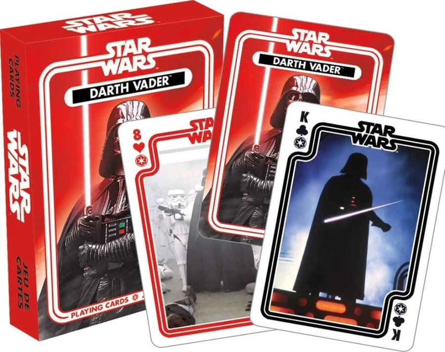 Star Wars Darth Vader Themed Playing Cards by Toynk - Premium Collectible Deck for Fans