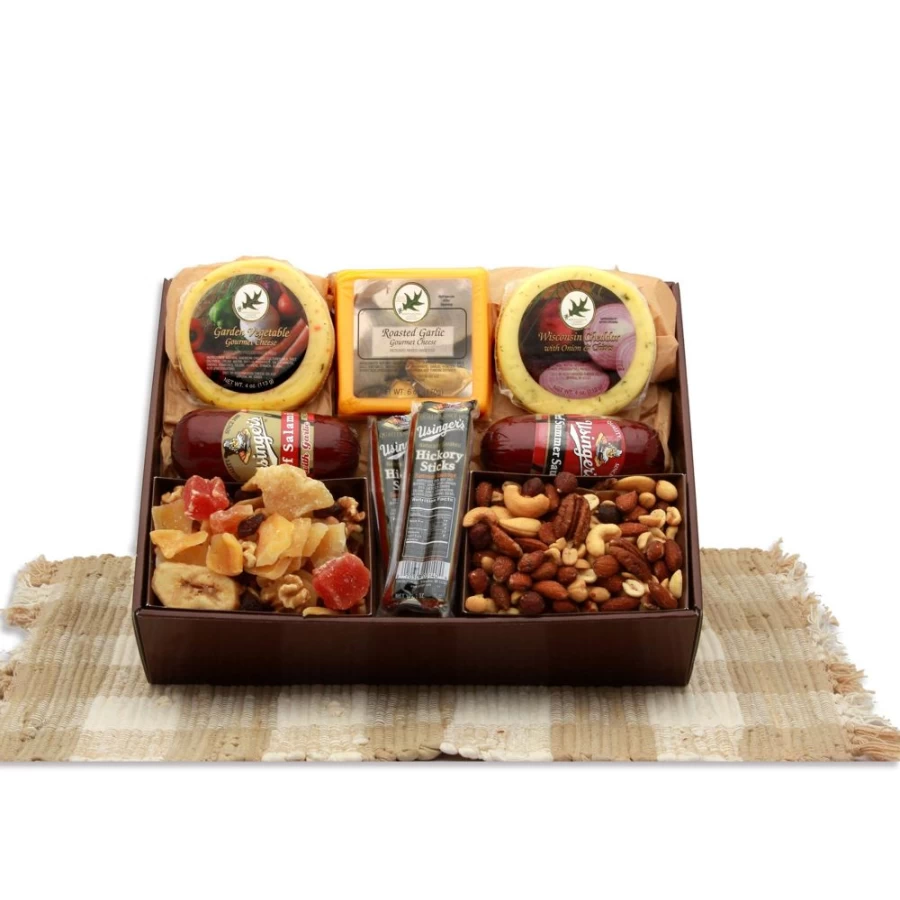 GBDS Sweet & Savory Classic Favorites Gourmet Gift Box - Deluxe Assorted Treats Collection