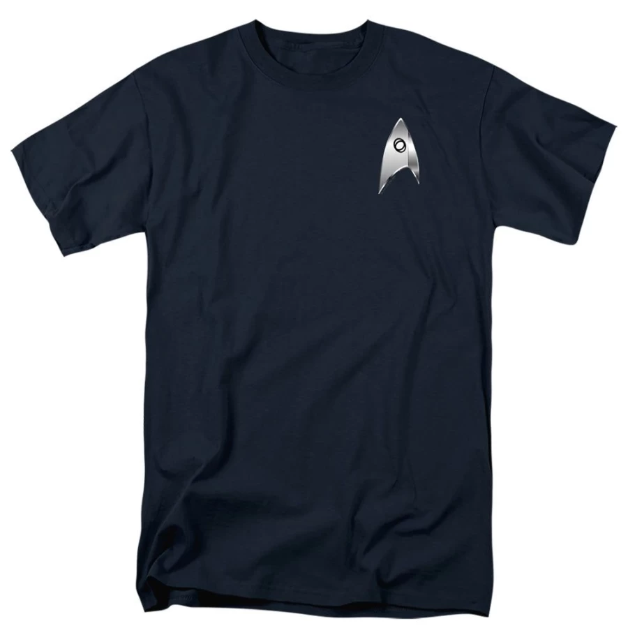 MeTV Custom Classics Star Trek Discovery Sciences Badge - Unisex Collectible Pin