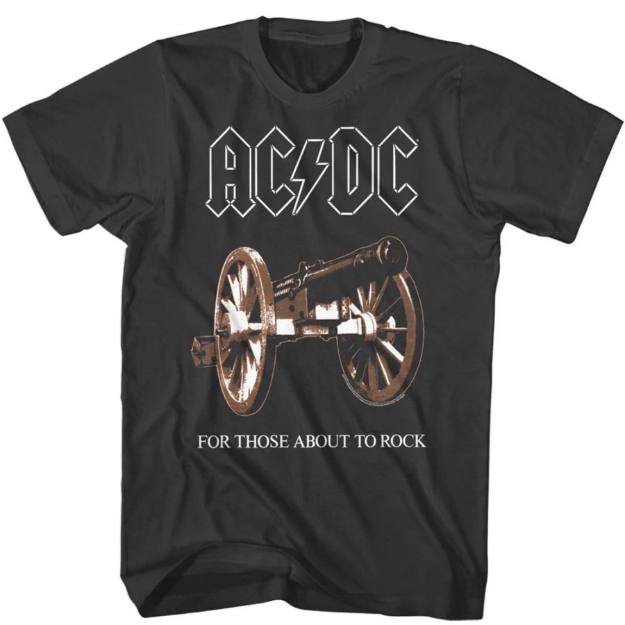 MeTV Custom Brands AC/DC We Salute You Tribute Band T-Shirt