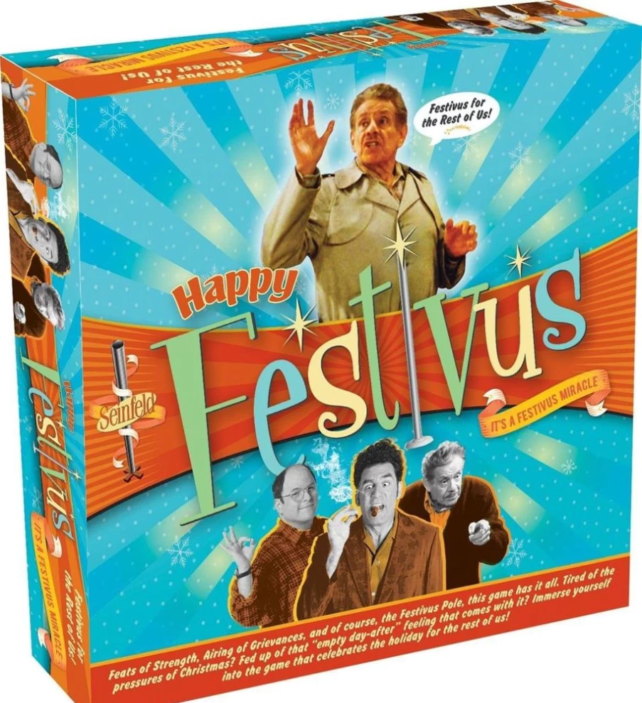 "Toynk Festivus Board Game - Official Seinfeld TV Show Party Game for Adults & Fans"