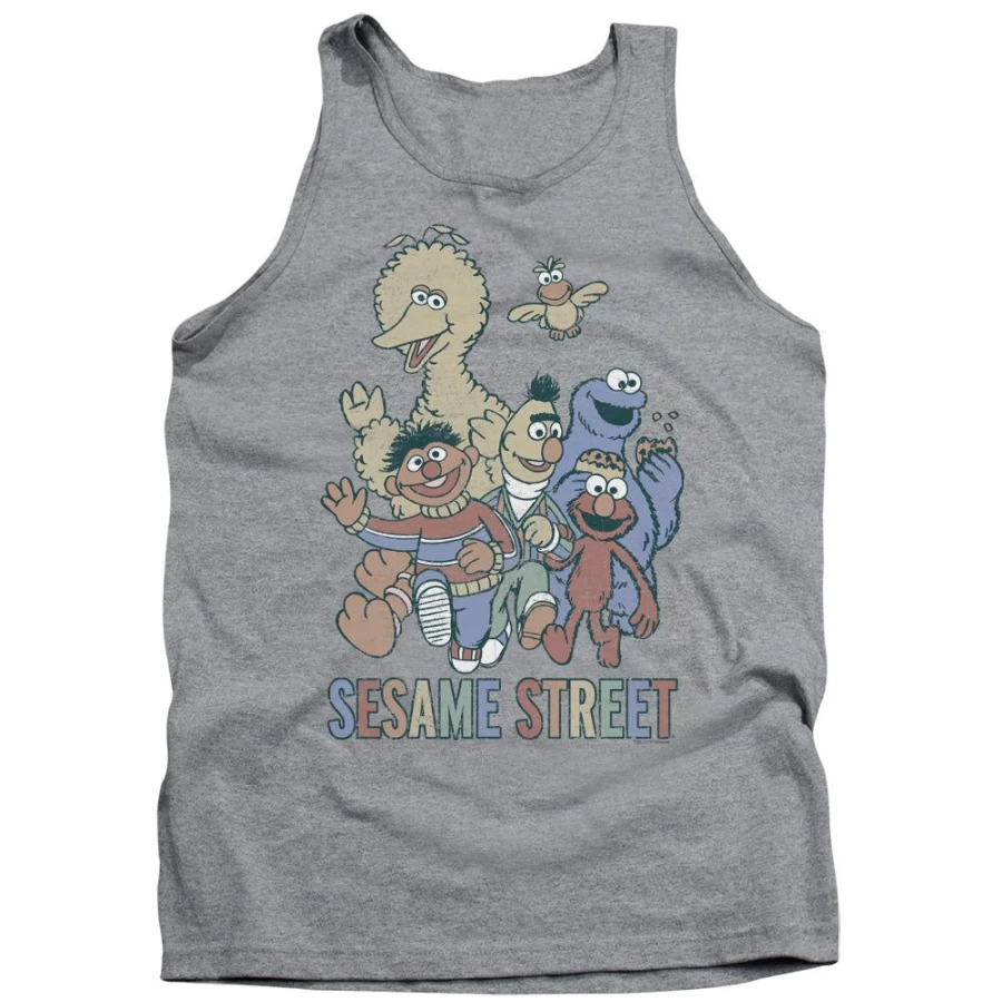 MeTV Custom Classics Sesame Street Colorful Group - Unisex Educational Kids Show Collectible