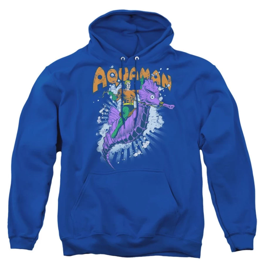 MeTV Custom Classics Aquaman Ride Free Unisex Graphic T-Shirt
