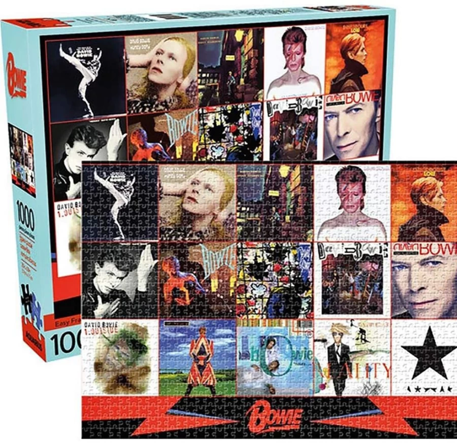 David Bowie 1000-Piece Jigsaw Puzzle by Toynk – Collector’s Music Album Art Puzzle