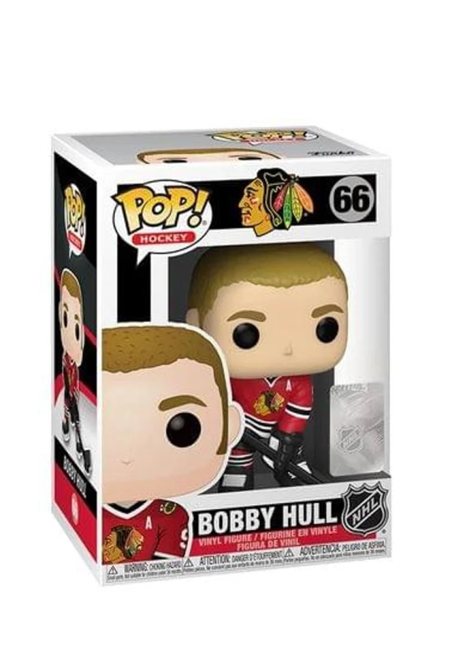 Toynk Exclusive Chicago Blackhawks Bobby Hull NHL Pop! Vinyl Figure - Collectible Hockey Memorabilia