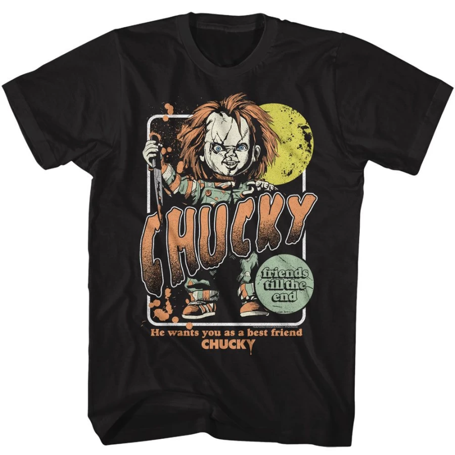 "MeTV Custom Brands Child's Play Chucky Full Moon Collectible Figure"