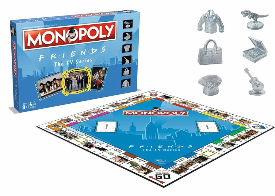 "Toynk Monopoly Friends TV Series Edition Board Game - Official Collectible Edition"