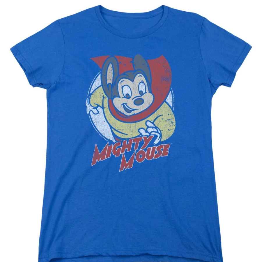 MeTV Custom Classics Mighty Mouse - Unisex Mighty Circle Wireless Mouse