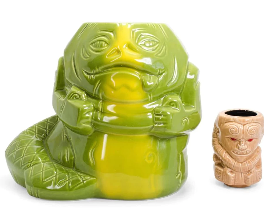 Star Wars Jabba The Hutt & Bib Fortuna Collectible Mugs Set of 2 - Geeki Tikis Glasses by Toynk for Fans