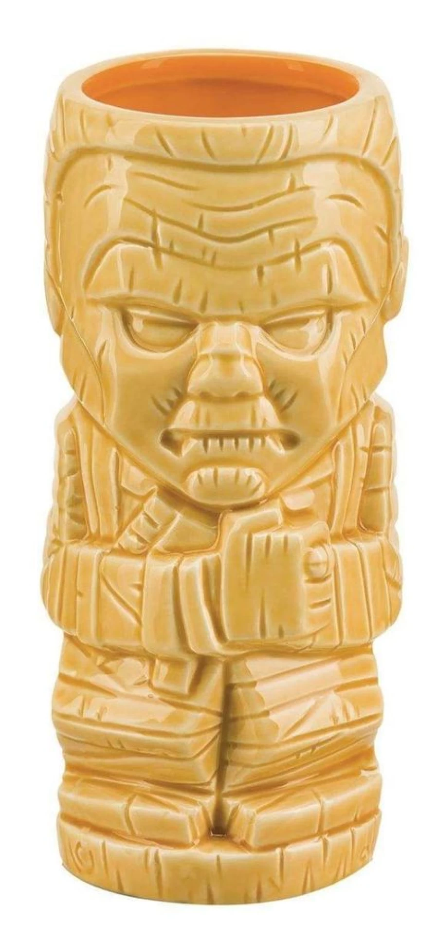 Toynk Monsters Geeki Tikis Ceramic Mug 14Oz - Tan Collectible Drinkware for Fans