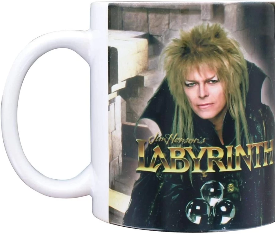 Toynk Labyrinth Jareth The Goblin King 11Oz Ceramic Mug with Gift Box - David Bowie Movie Collectible