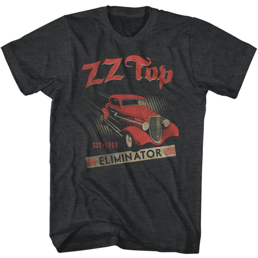 MeTV Custom Brands Zz Top Est. 1969 Vintage T-Shirt - Classic Rock Band Merchandise